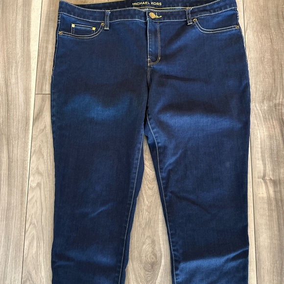 Michael Kors Blue Skinny Jeans - Picture 3 of 7